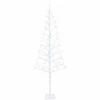 LED girliandų Kalėdų eglutė Balta 180 cm Plienas 196 LED