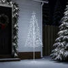 LED girliandų Kalėdų eglutė Balta 180 cm Plienas 196 LED