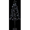 LED girliandų Kalėdų eglutė Juoda 18 x 18 x 120 cm Plienas