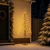 LED girliandų Kalėdų eglutė Juoda 20 x 20 x 180 cm Plienas