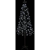 LED girliandų Kalėdų eglutė Juoda 47 x 210 cm Plienas 228 LED