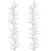 LED gluosnio vijoklis, kalėdinė dekoracija 2 vnt. Juoda 270 cm