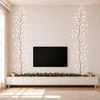 LED gluosnio vijoklis, kalėdinė dekoracija 2 vnt. Juoda 270 cm