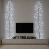 LED gluosnio vijoklis, kalėdinė dekoracija 2 vnt. Juoda 270 cm