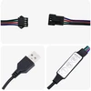 LED juosta 110 cm Įvairiaspalvis PVC