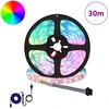LED juosta 12 pcs Juoda ir permatoma 2500 mm Varis ir plastikas