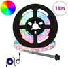 LED juosta 12 pcs Juoda ir permatoma 750 mm Varis ir plastikas