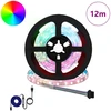 LED juosta 12 vnt. Juoda ir permatoma Varis ir plastikas