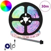 LED juosta 12 vnt. Juoda ir permatoma Varis ir plastikas