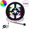 LED juosta 12 vnt. Juoda ir permatoma Varis ir plastikas