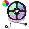 LED juosta 12 vnt. Juoda ir permatoma Varis ir plastikas
