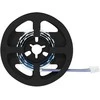LED juosta 2 pcs Juoda ir permatoma 350 mm Varis ir plastikas