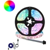 LED juosta 2 vnt. Juoda ir permatoma Varis ir plastikas