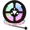 LED juosta 2 vnt. Juoda ir permatoma Varis ir plastikas