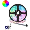 LED juosta 2 vnt. Juoda ir permatoma Varis ir plastikas