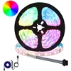 LED juosta 2 vnt. Juoda ir permatoma Varis ir plastikas