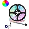 LED juosta 2 pcs Juoda ir permatoma 2300 mm Varis ir plastikas