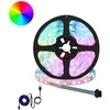 LED juosta 2 vnt. Juoda ir permatoma Varis ir plastikas