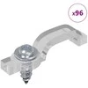 LED juosta 2 pcs Juoda ir permatoma 4700 mm Varis ir plastikas