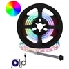 LED juosta 2 vnt. Juoda ir permatoma Varis ir plastikas