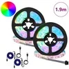 LED juosta 2 vnt. Juoda ir permatoma Varis ir plastikas