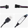 LED juosta 55 cm Įvairiaspalvis PVC