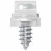 LED Juostos Klipai 23,8 mm 12 pcs Skaidrus Plastikas ir Geležis