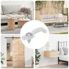LED Juostos Klipai 23,8 mm 2 pcs Skaidrus Plastikas ir Geležis