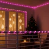 LED kalėdinė šviečianti žarna 1200 LED Rožinė ir 50 m