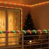 LED kalėdinė šviečianti žarna 240 LED Raudona ir Žalia 10 m
