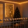 LED kalėdinė šviečianti žarna 2400 LED Geltona 100 m