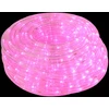 LED kalėdinė šviečianti žarna 2400 LED Rožinė 100 m