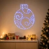 LED kalėdinis rutulys LOVIISA 160 LED Mėlyna 55 x 65 cm