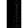 LED Kalėdų eglutė 100 LED Šiltai Balta 150 cm