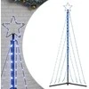 LED Kalėdų eglutė 339 LED Mėlyna 187 cm