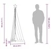 LED Kalėdų eglutė 339 LED Šiltai Balta 182 cm
