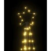 LED Kalėdų eglutė 339 LED Šiltai Balta 182 cm