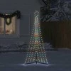 LED Kalėdų eglutė 339 LED Spalvingi 187 cm