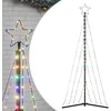 LED Kalėdų eglutė 339 LED Spalvingi 187 cm