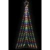 LED Kalėdų eglutė 339 LED Spalvingi 187 cm