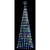 LED Kalėdų eglutė 475 LED Spalvingi 247 cm