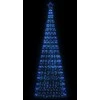 LED Kalėdų eglutė 550 LED Mėlyna 300 cm