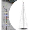 LED Kalėdų eglutė 550 LED Spalvingi 300 cm