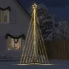 LED Kalėdų eglutė 570 LEDs Šilta Balta 399 cm