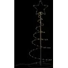LED Kalėdų eglutė 80 LED Šiltai Balta 120 cm