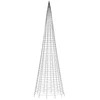 LED Kalėdų eglutė 1534 LED šaltai balta 500 cm