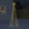 LED Kalėdų eglutė su smeigėmis 220 LED Šilta balta 180 cm (tik AU)