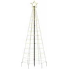 LED Kalėdų eglutė su smeigėmis 220 LED Šilta balta 180 cm (tik AU)