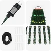 LED Kalėdų medis 220 cm 460 LED Įvairių spalvų Plienas Žalia
