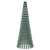 LED Kalėdų medis 270 cm 648 LED Šalta balta Plienas Žalia